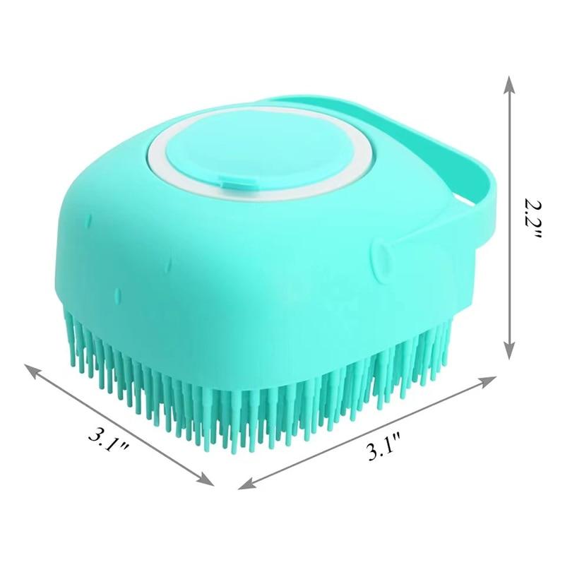 BrossyDog™ - Brosse de bain pour animaux 2 en 1 | chien - Canin Privilège