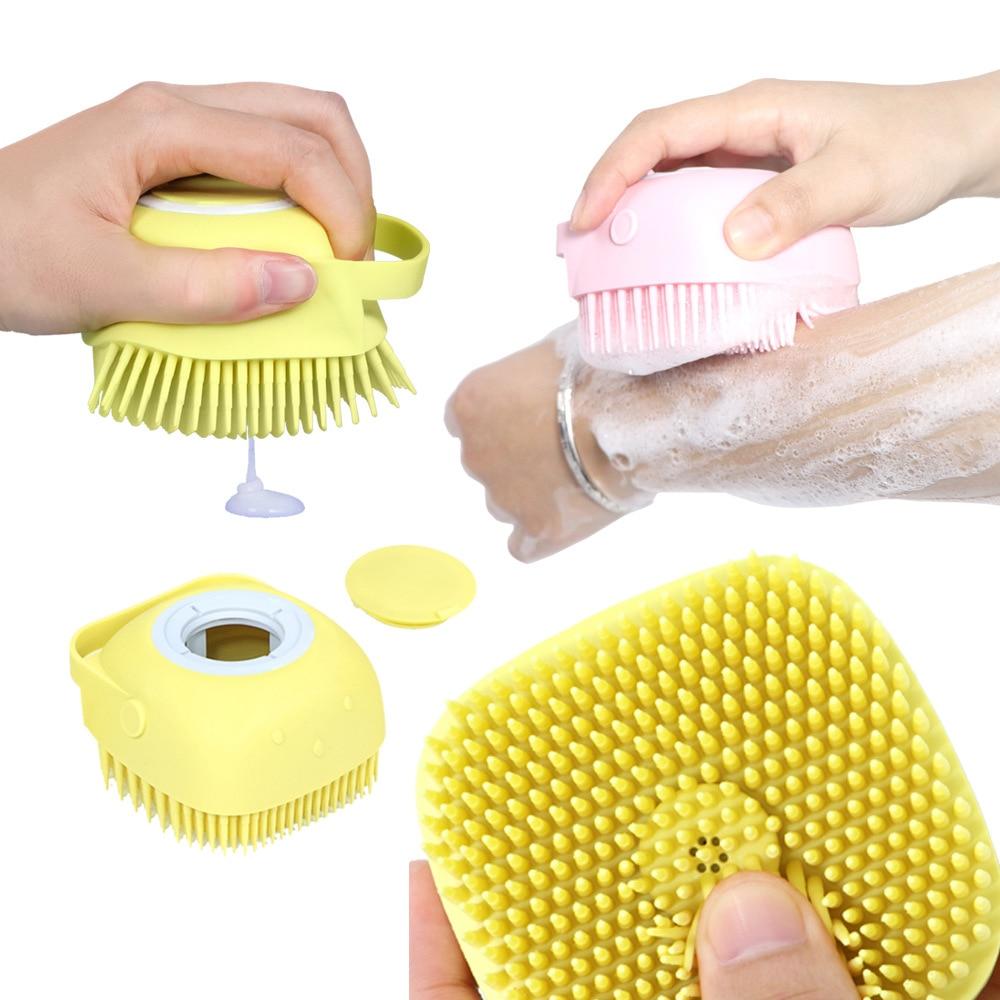 BrossyDog™ - Brosse de bain pour animaux 2 en 1 | chien - Canin Privilège